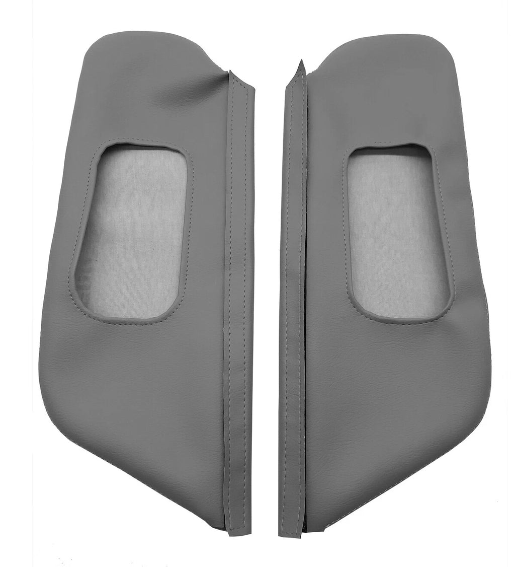 Sunvisors Cover Set for Ford F250 F350 F450 F550 (1999–2007) Med Flint Gray