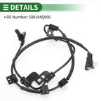 ABS Wheel Speed Sensor No. 598104Q000 for Hyundai Sonata (2011–2014)