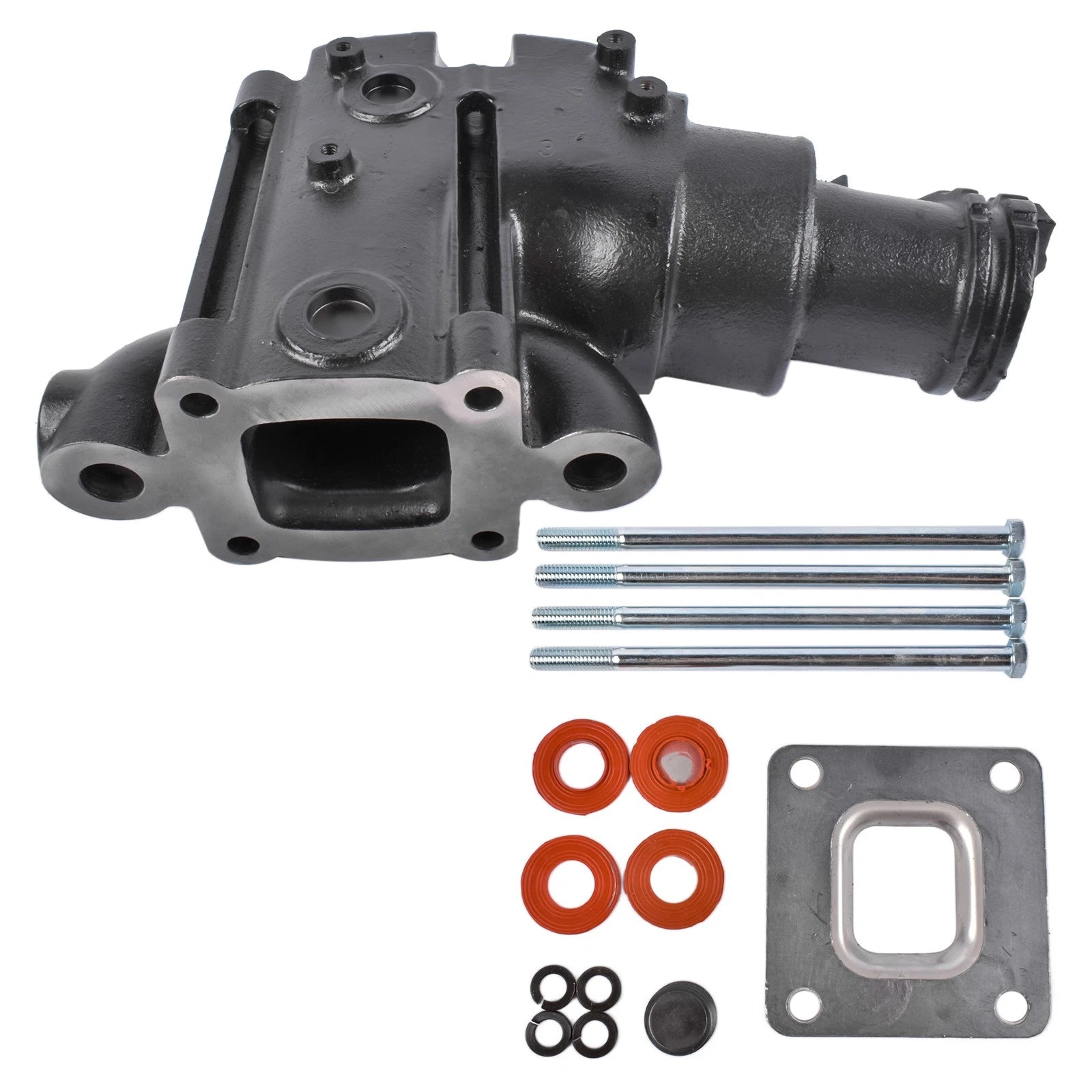 14 Degree Down Angle Dry Joint Elbow Riser for Mercruiser V6 & V8 (#864591T02)