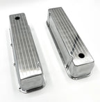 Polished Ball Milled Valve Covers for Big Block Ford BBF 429 460 (1968–1970)