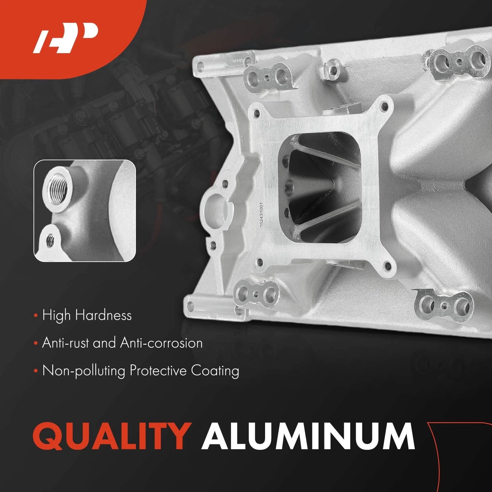 Single Plane Intake Manifold with Fuel Rails for Chevrolet