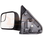 Power Heated Side Tow Mirrors for Dodge Ram (2002-2008) - Black Cover Pair