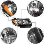 Headlight for Jeep Compass (2017–2020) Right Side Clear