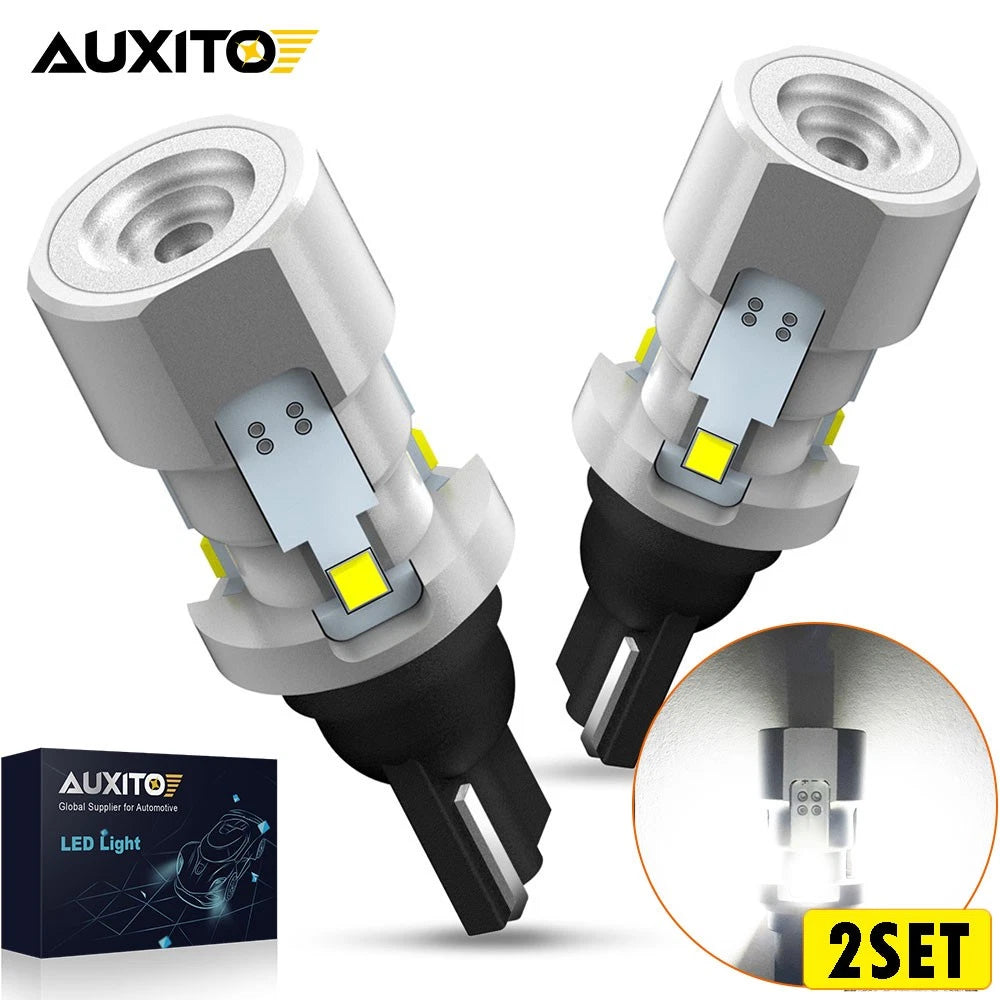 Set of 2 AUXITO W16W 912 921 T15 Reverse LED Backup Lamps 6500K White