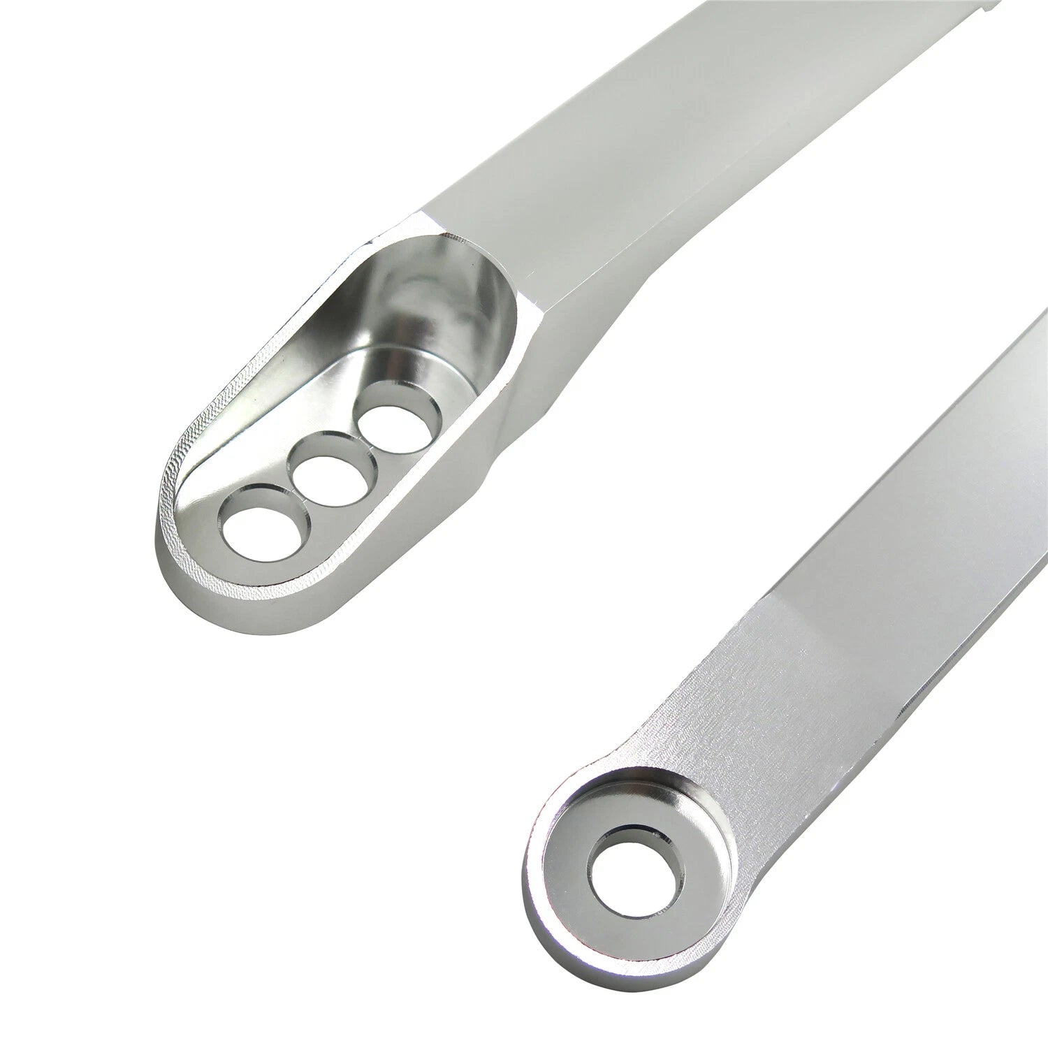 CNC Lowering Links for Kawasaki ZX14R (2006–2012) Silver