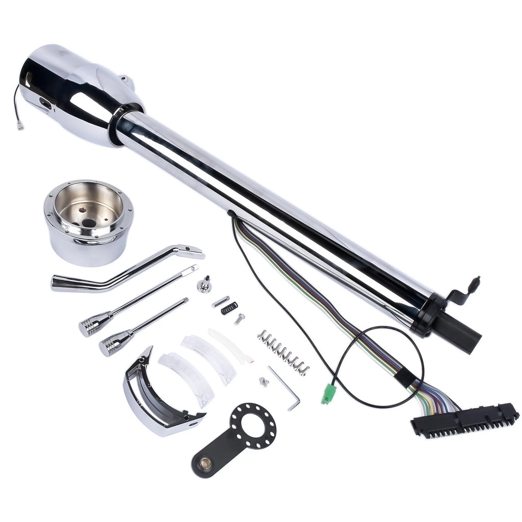 Tilt Steering Column for Hot Rod (28" Chrome, Automatic)