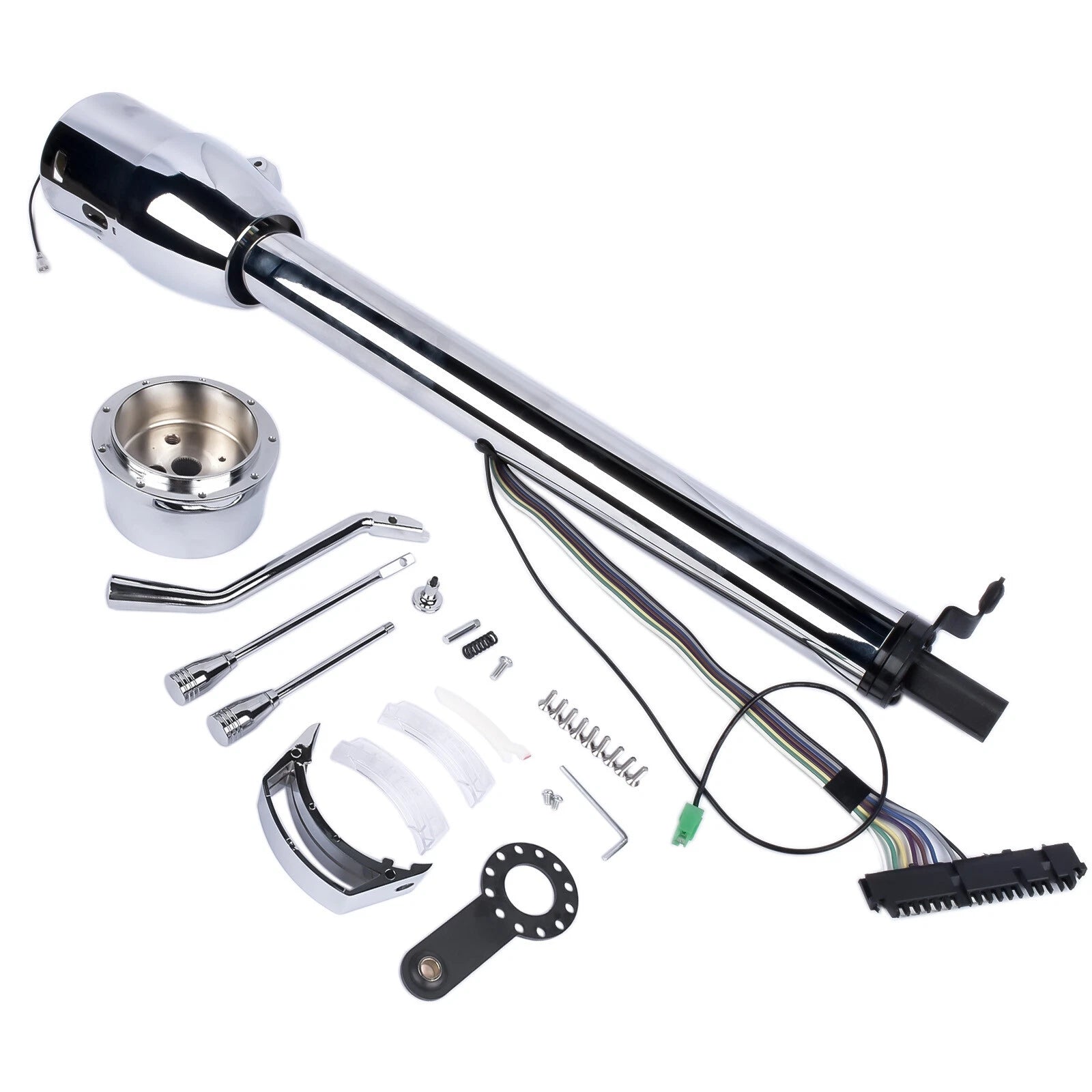 Tilt Steering Column for Hot Rod (28" Chrome, Automatic)