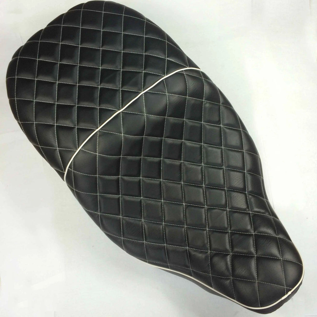 2X Diamond Stitch Seats for Harley Electra Glide (2007–2015)