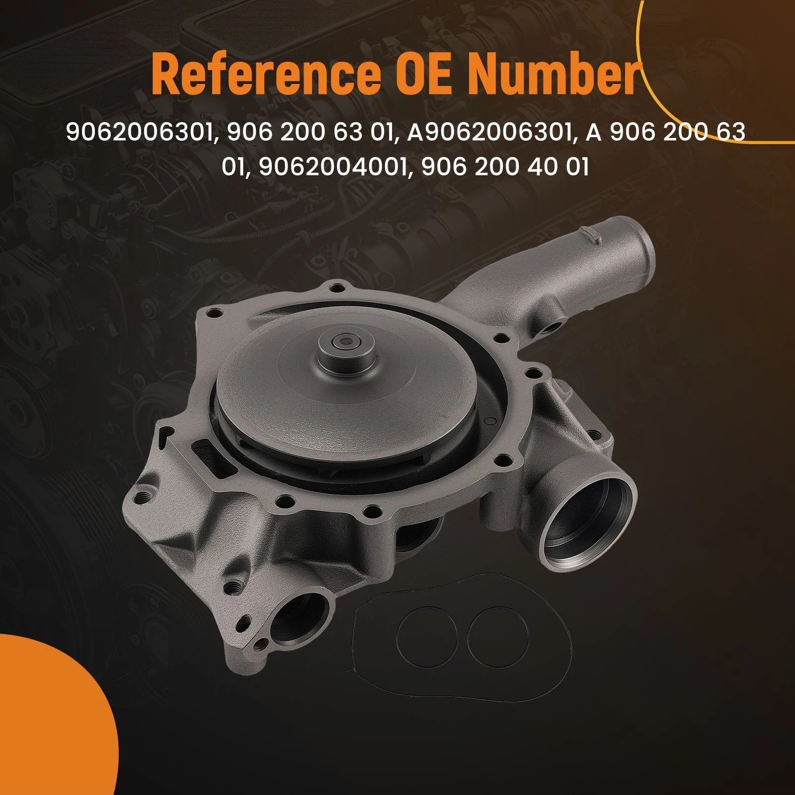 Water Pump for Detroit Diesel Mercedes Benz (1990-2000)