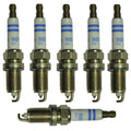 Set of 6 Bosch OE Fine Wire Double Platinum Spark Plugs for Audi Mitsubishi