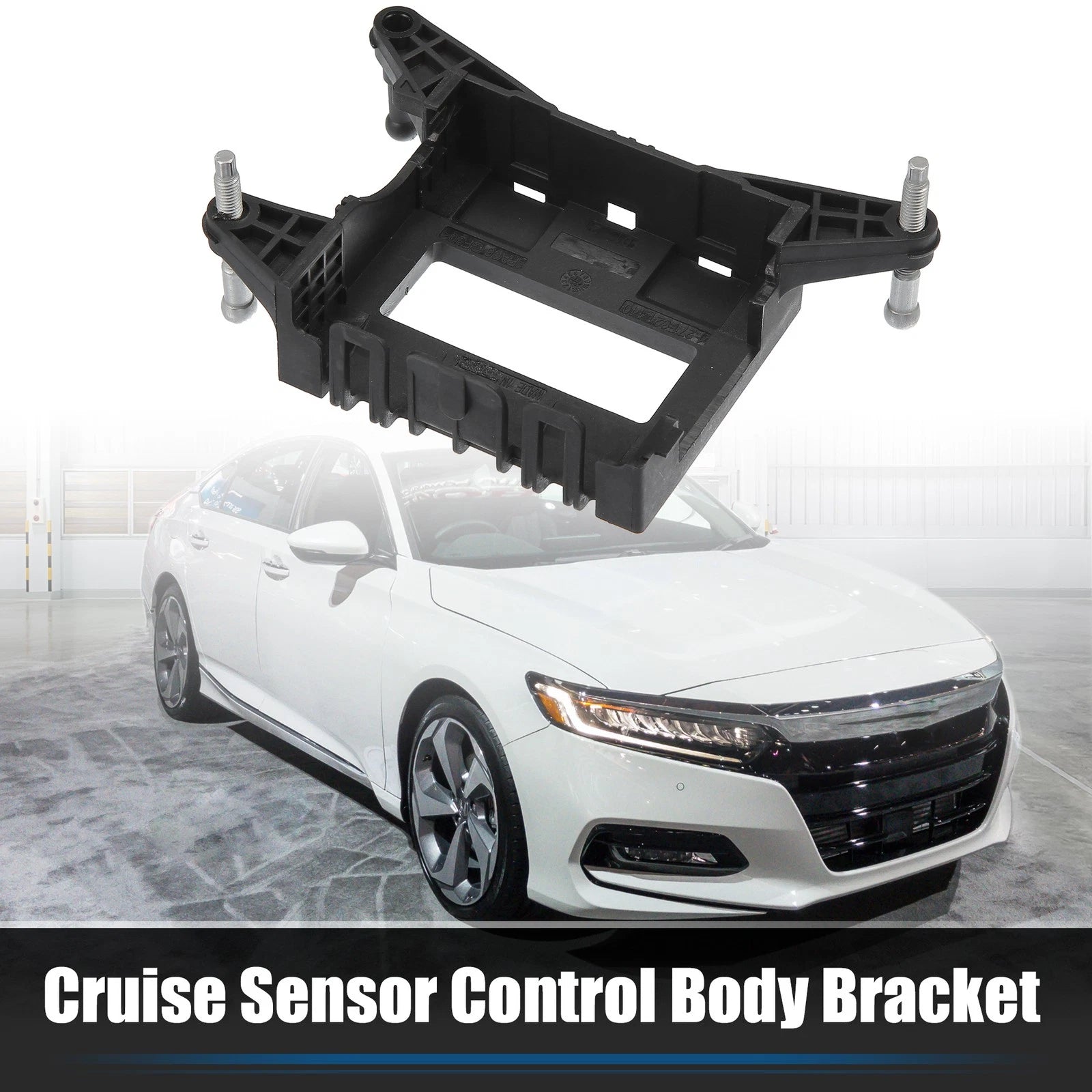 Cruise Sensor Control Body Bracket for Honda Accord (2018–2022) 36801-TVA-A17 Black
