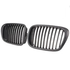 Black Upper Bumper Grill Mesh Grille for BMW E39 525 528 530 535 M5 (2000-2003)