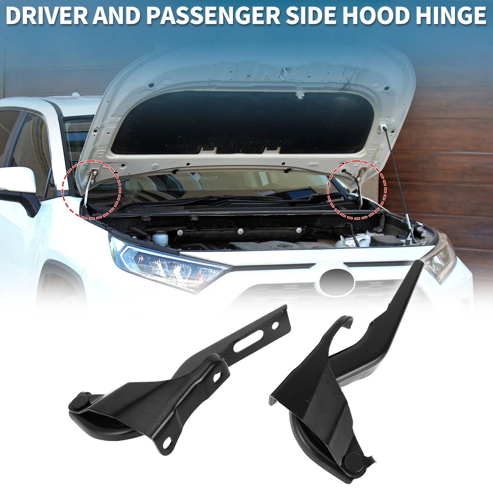 Hood Hinges Set of 2 for Honda CR-V (2007–2011) No. 60120SWA000ZZ