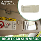Left Sun Visor with Mirror for Toyota Venza (2009–2015) No. 74320-0T021-A1
