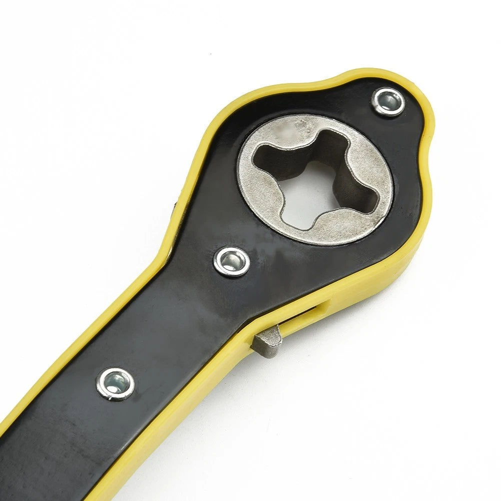 Scissor Jack & Ratchet Wrench for Garage Tire Repair Tool