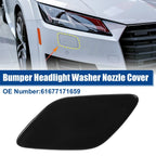 1 x Front Bumper Headlight Washer Cover Cap for BMW 335i Glossy Black