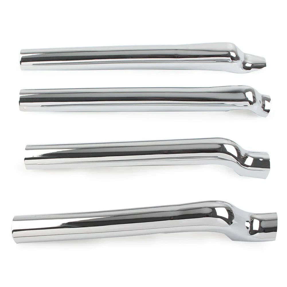 Chrome Rear Swingarm Tube Covers for Harley Heritage Softail Classic (2000-2011)