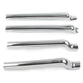 Chrome Rear Swingarm Tube Covers for Harley Heritage Softail Classic (2000-2011)