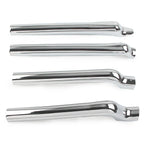 Chrome Rear Swingarm Tube Covers for Harley Heritage Softail Classic (2000-2011)