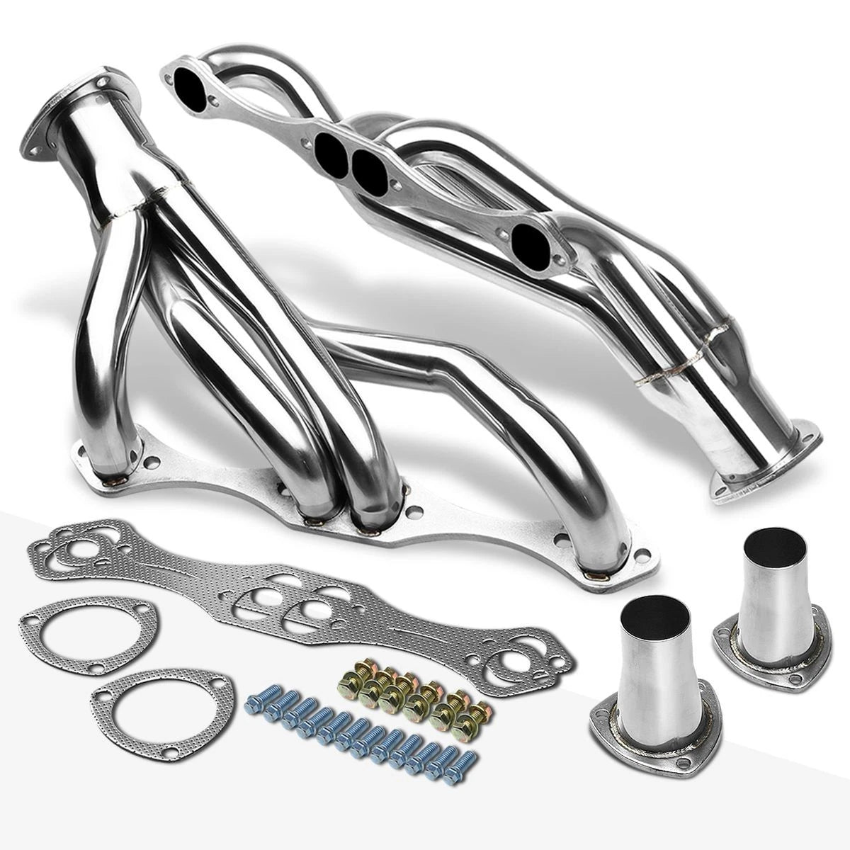 Stainless Steel Clipster Exhaust Header for Chevy SBC Small Block (A/F/G Body)