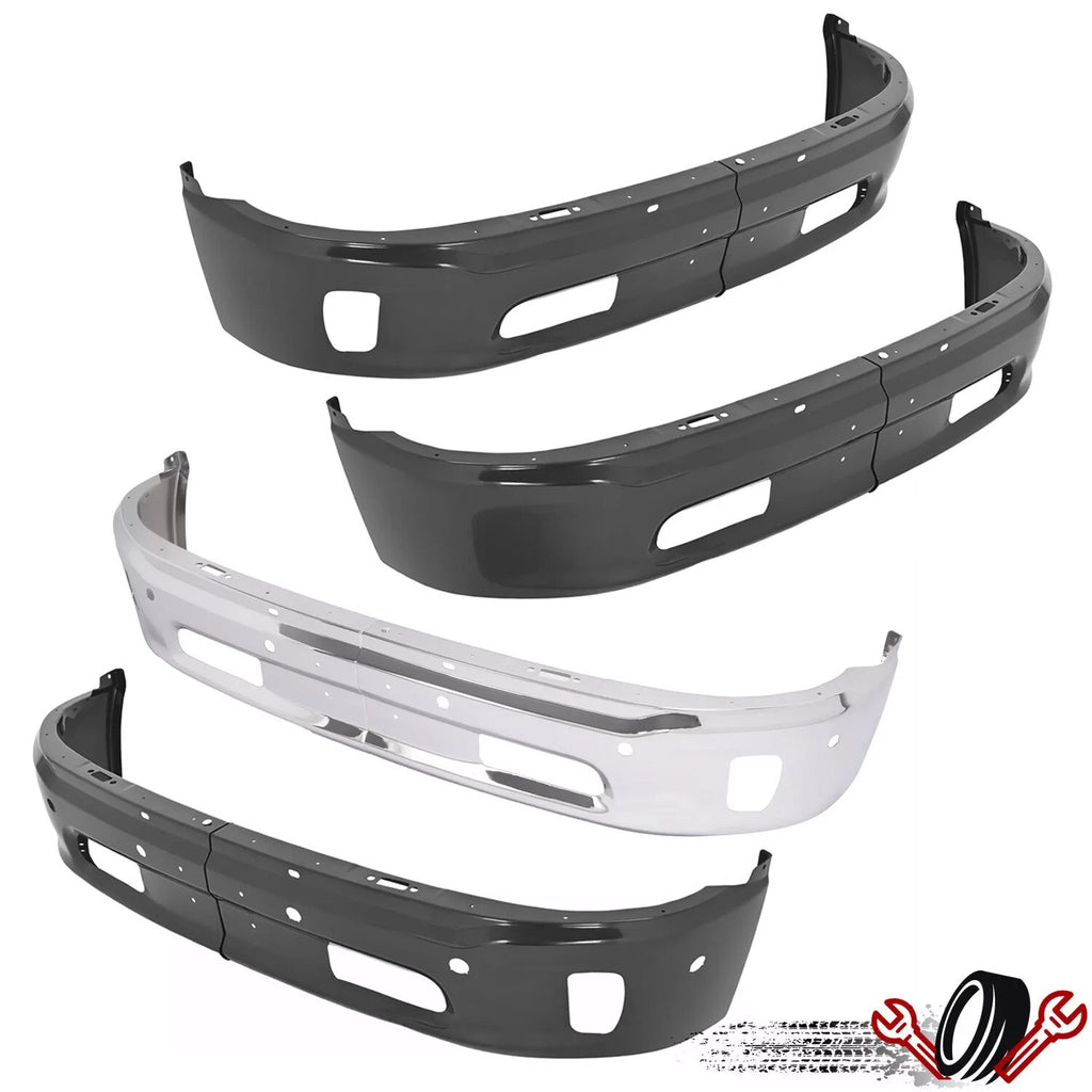 Front Bumper Face Bar for Ram 1500 Classic (2013–2024) Chrome/Black