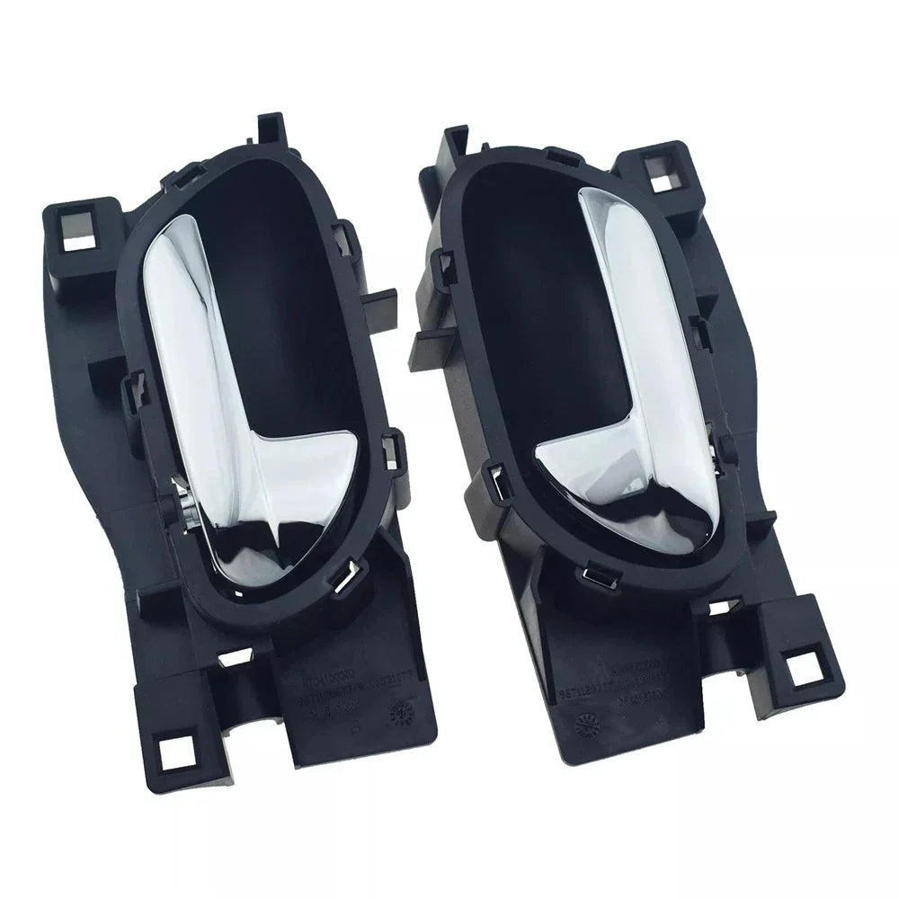 Inner Door Handle Pair for Peugeot 207 208 301 2008, Citroen C3 C4 C5