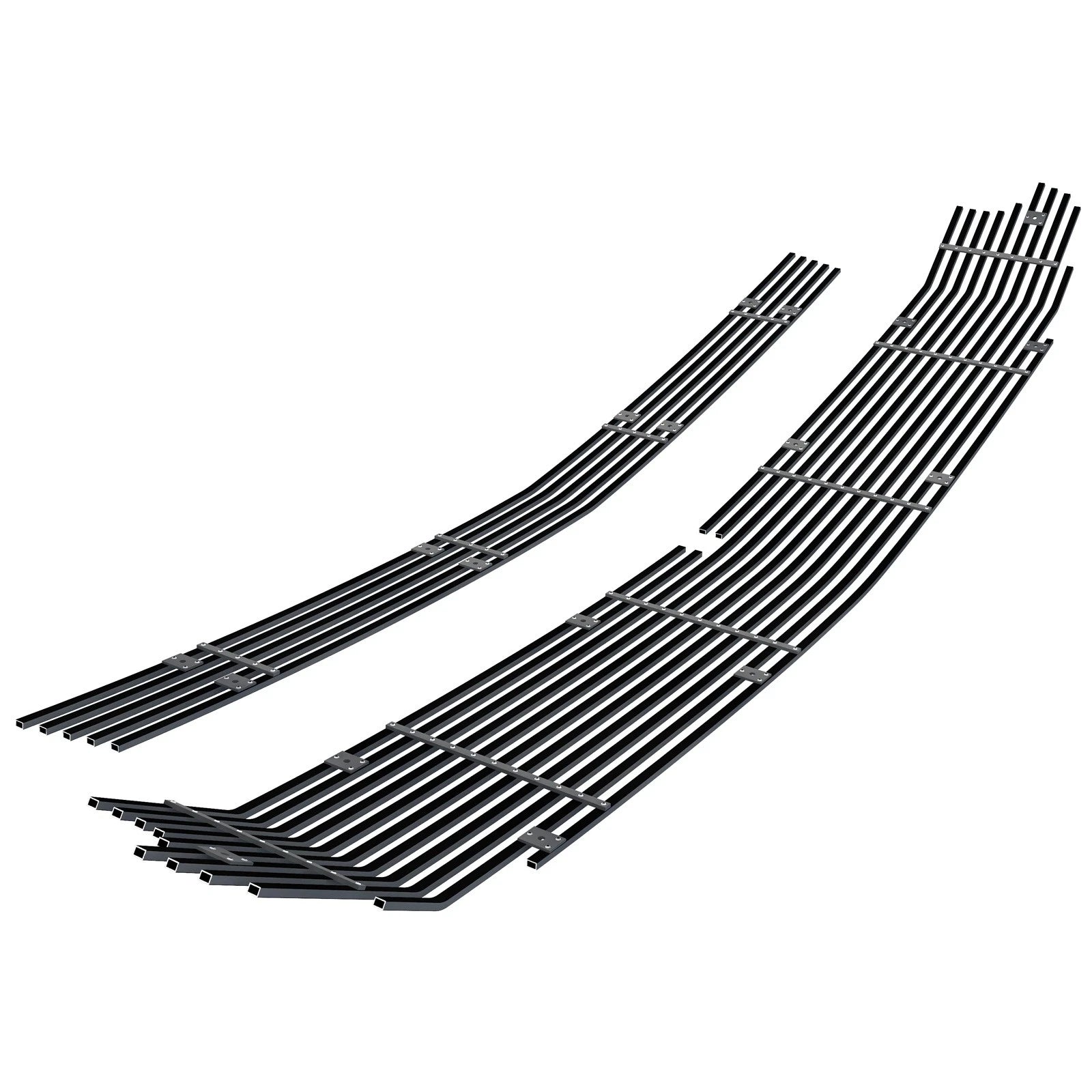 Upper Stainless Black Billet Grille Insert for Chevy Tahoe (2021-2024)