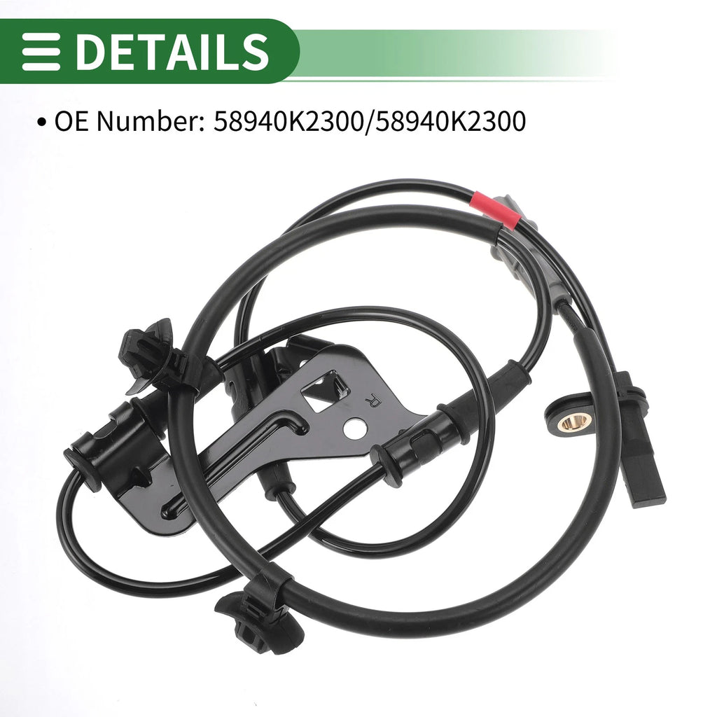 ABS Wheel Speed Sensor No. 58940K2300 for Hyundai Venue (2020–2023)
