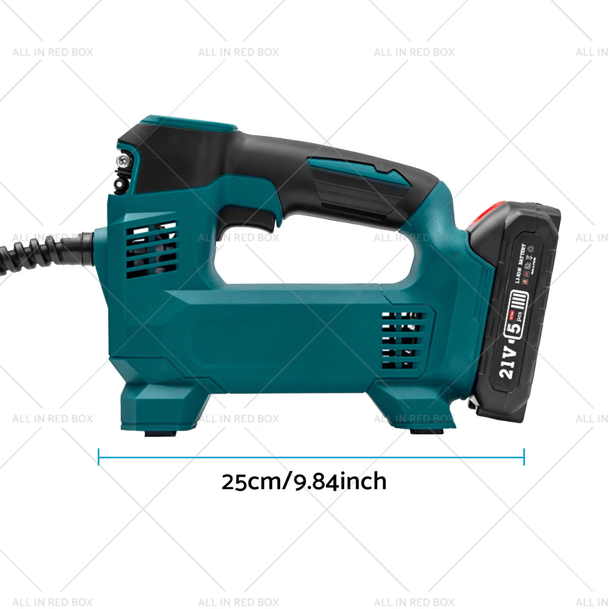 Cordless Portable Tyre Inflator Pump for Makita 18V Battery (Battery Charger)