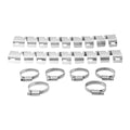 Exhaust Muffler Pipe Heat Shield Cover Guard Clamps for BMW R1200GS (2013–2018)