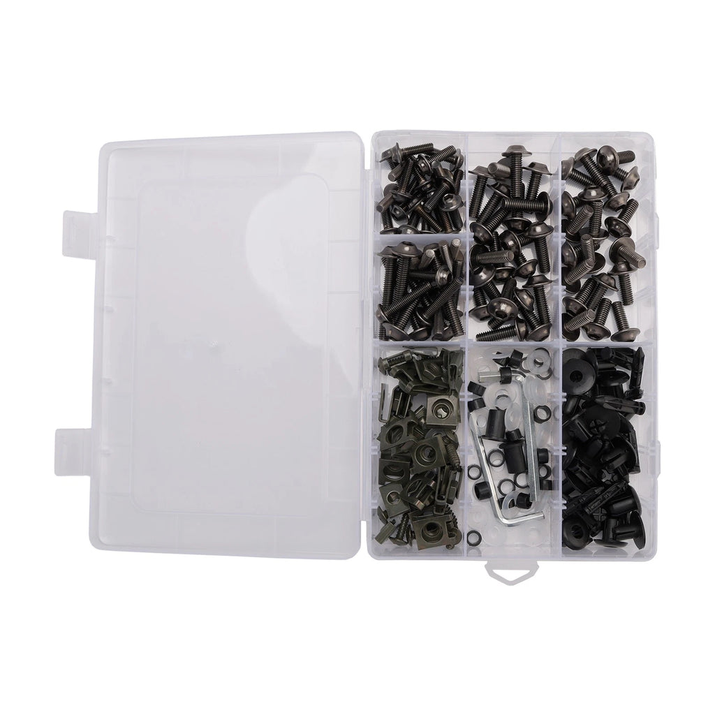 Titanium Fairing Bolts Screws Kit for Yamaha YZF R6 R1 R25 R125 R3 T-MAX MT XJR (2000–2023)