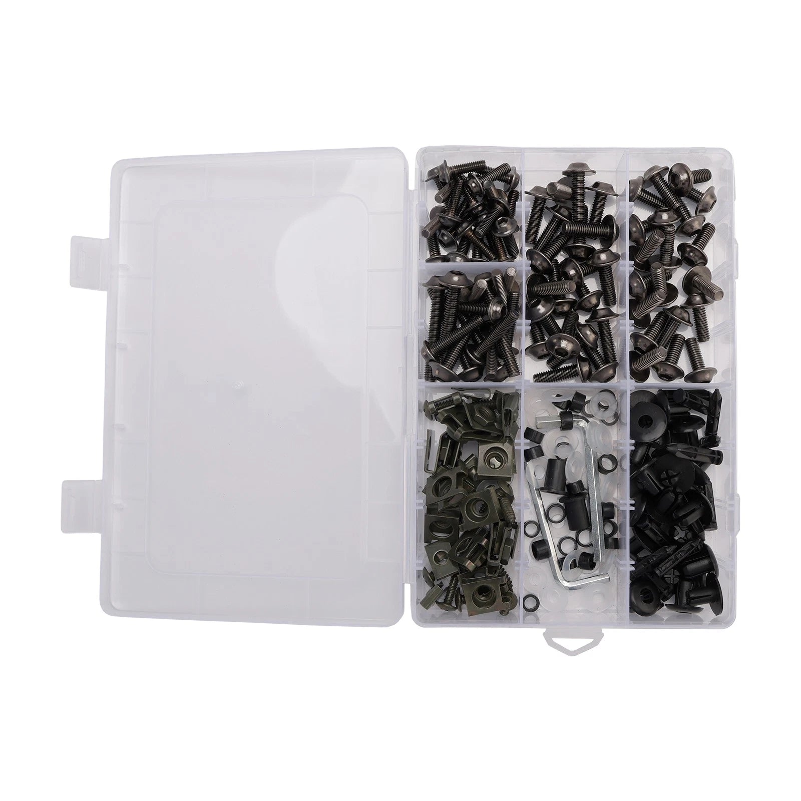 Titanium Fairing Bolts Screws Kit for Yamaha YZF R6 R1 R25 R125 R3 T-MAX MT XJR (2000–2023)