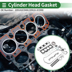 Set of 1 Cylinder Head Gasket for Hyundai Santa Fe Sport (2013–2019) No.209102CD00