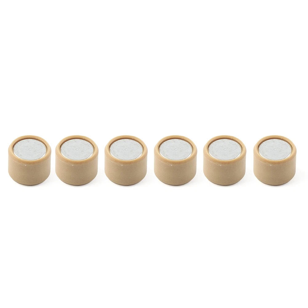 Set of 6 Performance Variator Rollers 18g for GY6 125 150cc Engines