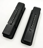 Valve Covers Replacement Finned Chevrolet Script for Small Block Chevy 350 (1968–1970)