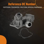 Water Pump for BMW X5 540i 740i Z8 Land Rover Range Rover 4.4L (1999–2005) 11510393336