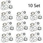 Set of 10 Carburetor Repair Kits for B&S 492495 493762 498260