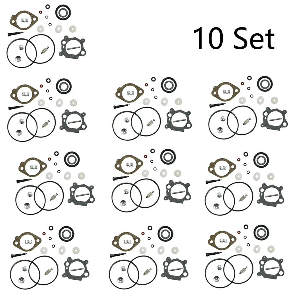 Set of 10 Carburetor Repair Kits for B&S 492495 493762 498260