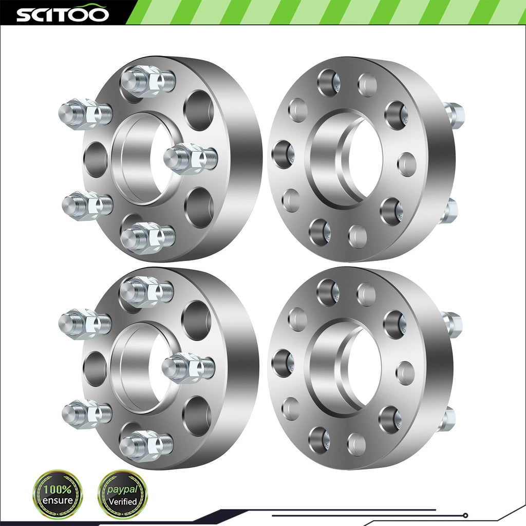 Set of 4 Wheel Spacers 5x4.75 1.5" 12x1.5 for Chevrolet Camaro S10 Corvette