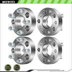 Set of 4 Wheel Spacers 5x4.75 1.5" 12x1.5 for Chevrolet Camaro S10 Corvette