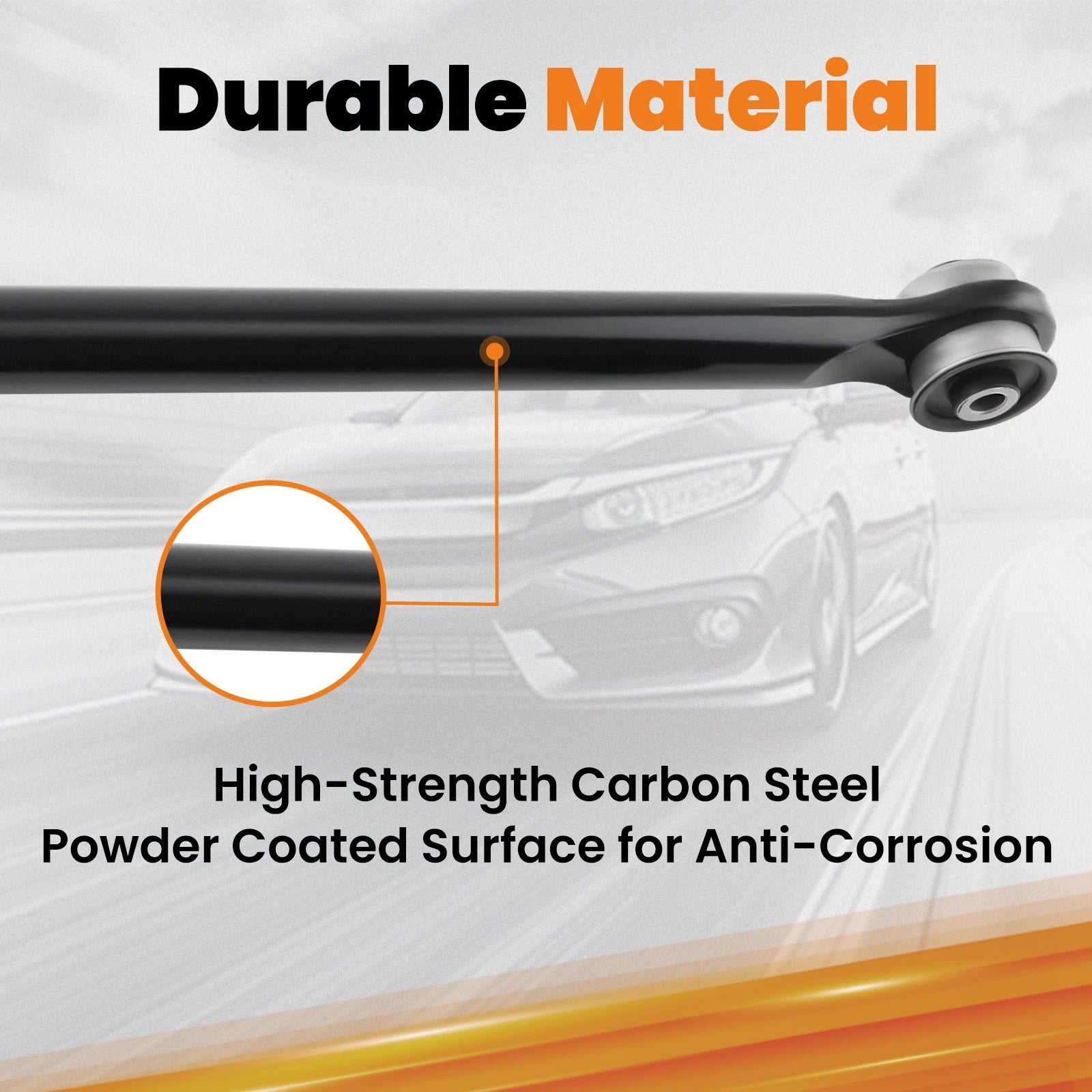 Rear Adjustable 0-5" Track Bar for Ram 2500 4WD (2014–2024)