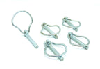 Set of 5 Linch Pins Ø 6mm x 44.5mm for Tractors