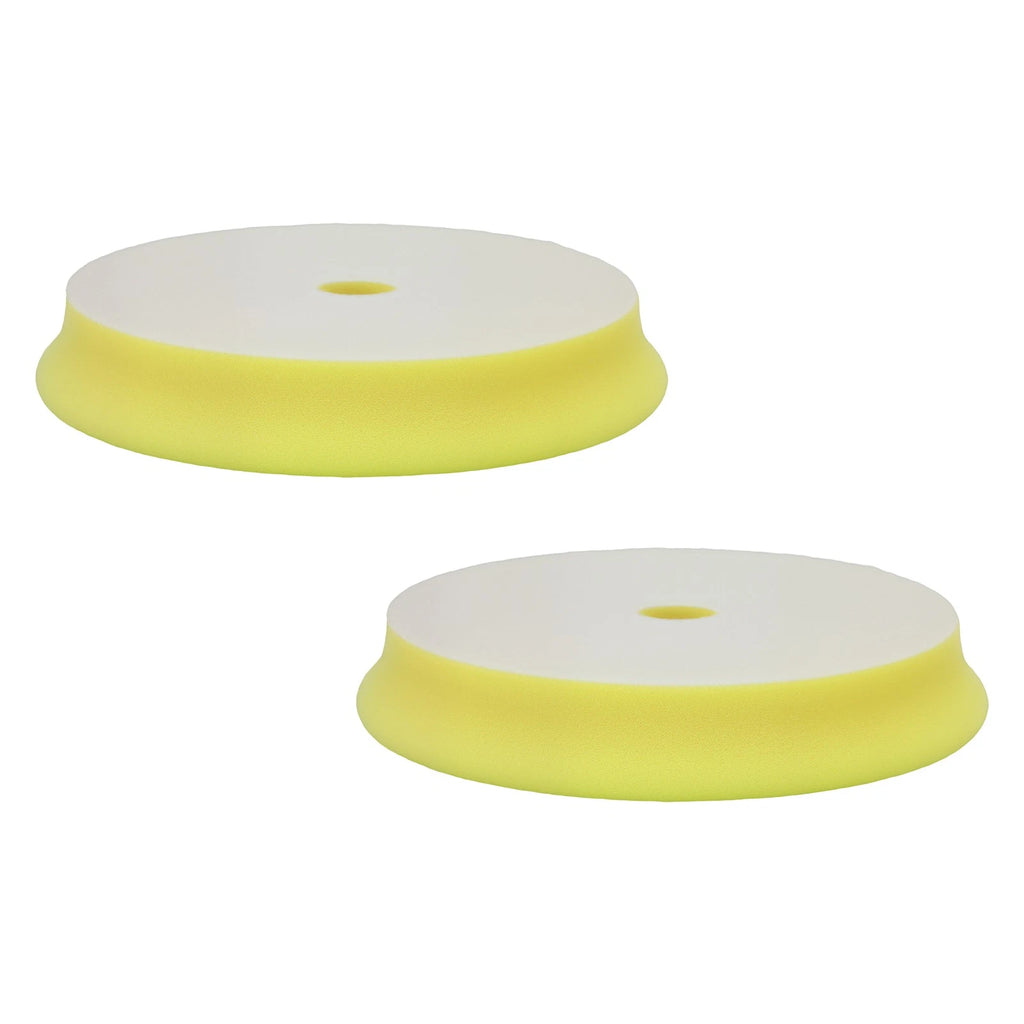 2x 6" Yellow Foam Car Buffing Sponge Pads for 5" Backing Plate (2024–2024)