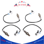 Set of 4 Oxygen Sensors for GMC Chevrolet Silverado 1500 Tahoe Avalanche (2007–2013)