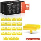 20Pcs Nylon Rocker Molding Clips for BMW 3 Series (E90–E93)