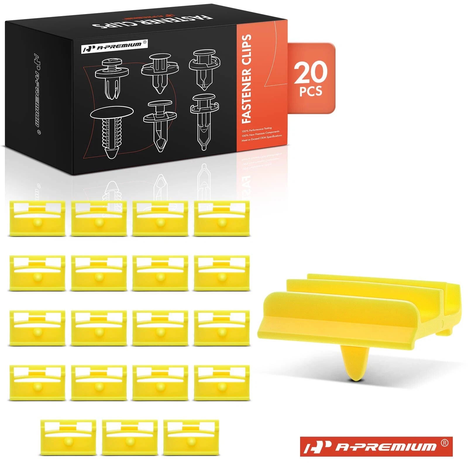 20Pcs Nylon Rocker Molding Clips for BMW 3 Series (E90–E93)