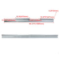 Set of 2 Outer Rocker Panels for Chevy GMC C1500 K1500 Suburban (1992–1999)