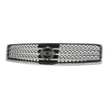 Replacement Gray Chrome Plastic Front Grille (See compatibility Chart)