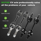 Set of 4 CV Axles for Polaris Sportsman 400 (2004)