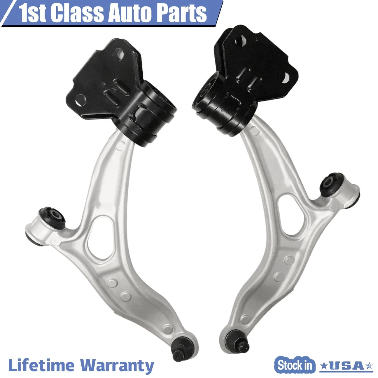 Front Suspension Lower Control Arm Ball Joint Pair for Ford Focus C-Max (2012–2018)